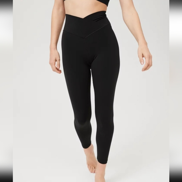 NWT Aerie Real Me High Waisted Crossover 7/8 Legging - Picture 1 of 5